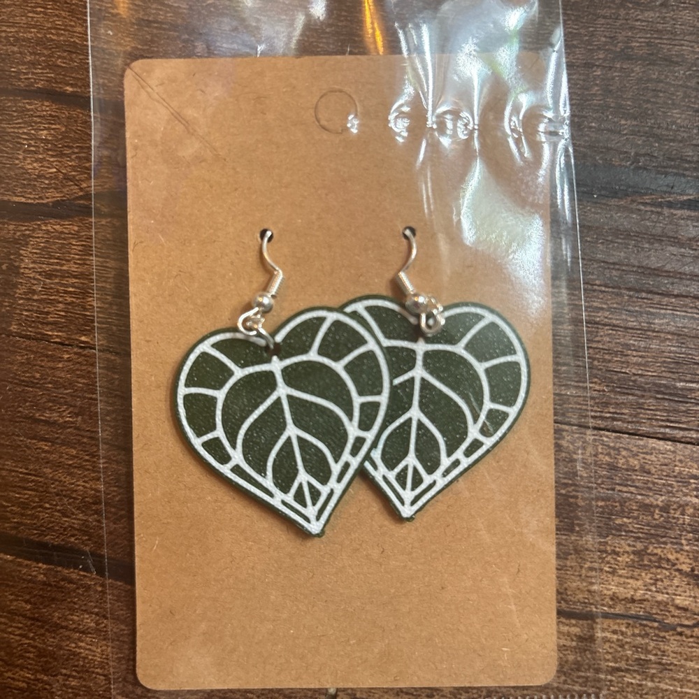 Anthurium Leaf Earrings